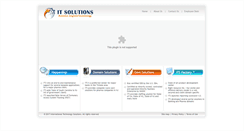 Desktop Screenshot of itcsolutions.com