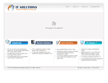 Tablet Screenshot of itcsolutions.com